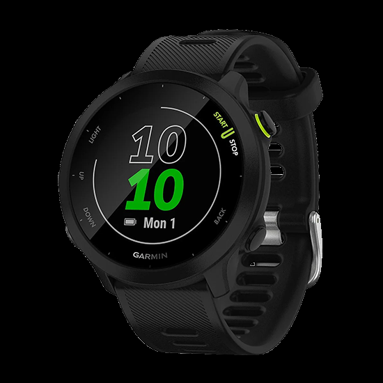 Garmin Forerunner 55 GPS Smartwatch med Sort Rem