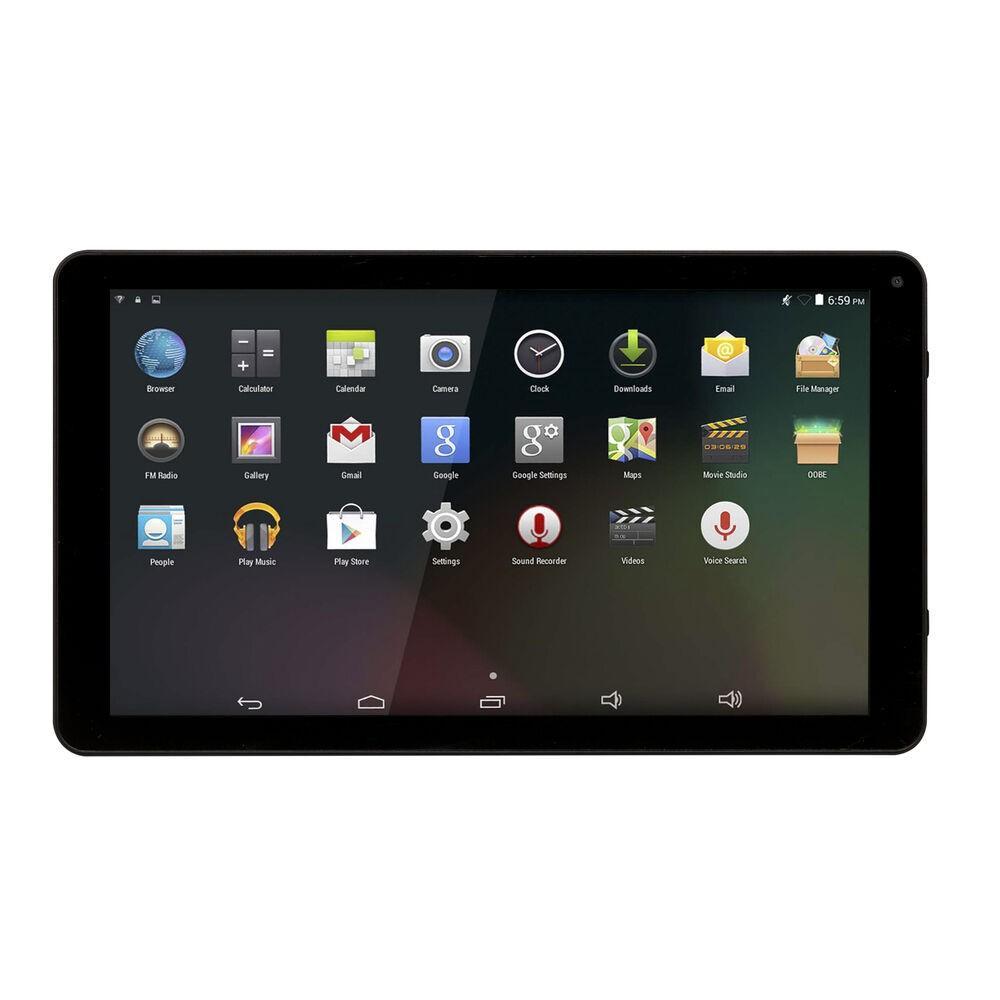 Tablet Denver Electronics Tiq 10494 - 10,1" Sort Tablet