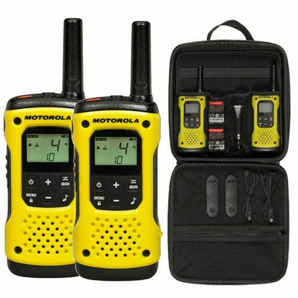 Motorola Walkie Talkie PNI-MTKRT92Y (2 Stk) - Fantastisk tilbud!