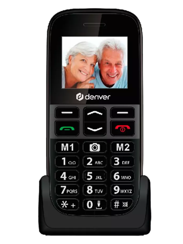 Denver Bas 18600L - 4G Senior Telefon med SOS Knapp
