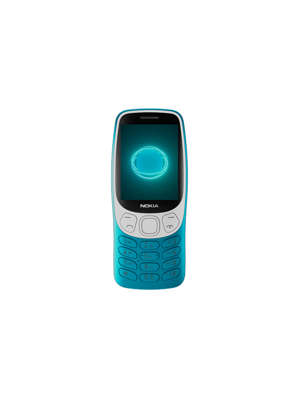 Nokia 3210 4G (2024) i Scuba Blue - Nostalgi Genoplivet
