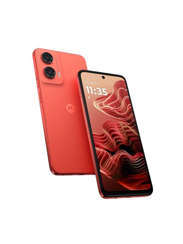 Moto G35 128GB 4GB Guava Red - Fantastisk Mobiltilbud!