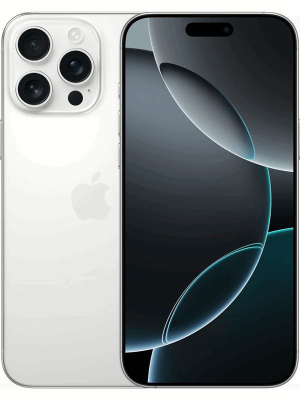 iPhone 16 Pro Max 256GB Hvid Titanium - Fantastisk tilbud!