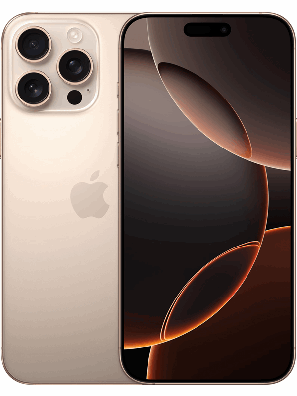 iPhone 16 Pro Max 256GB Desert Titanium - Fantastisk tilbud!