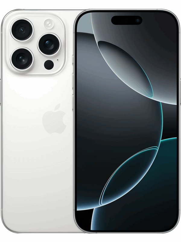 iPhone 16 Pro 256GB Hvid Titanium - Fantastisk tilbud!