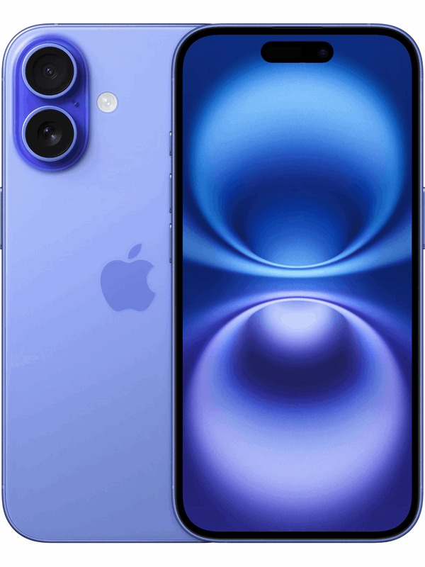 iPhone 16 256GB Ultramarine fra Apple - Fantastisk tilbud!