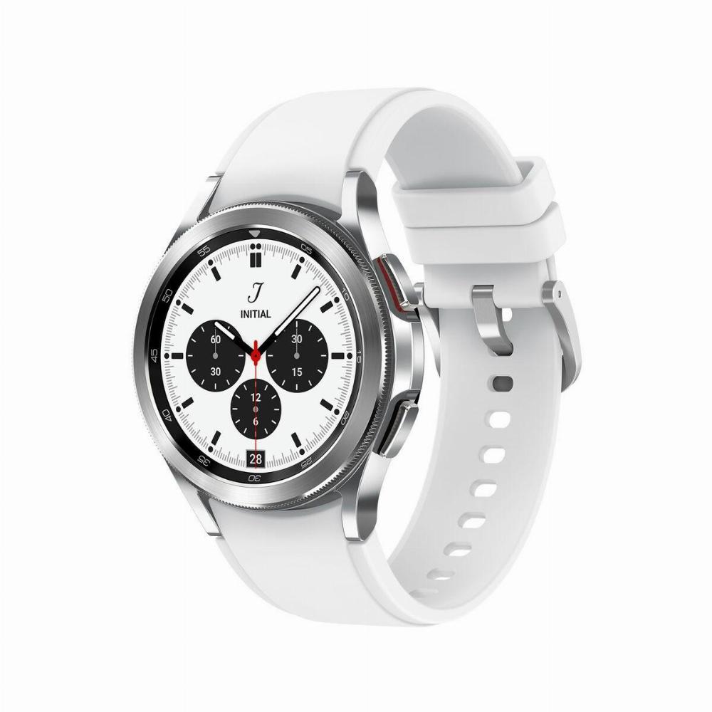 Samsung Galaxy Watch4 Classic Smartwatch - Sølvfarvet Outlet!
