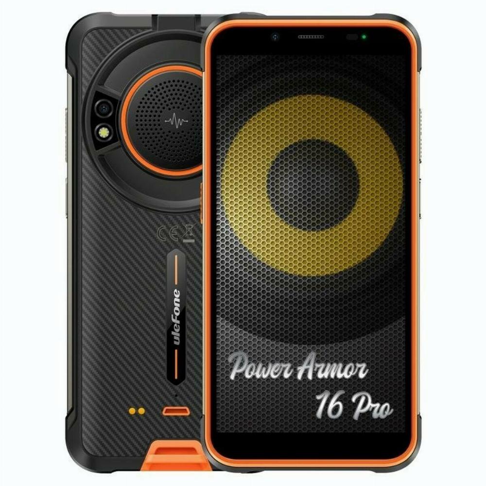 Ulefone Power Armor 16 Pro Smartphone - Orange, 4GB RAM, 64GB