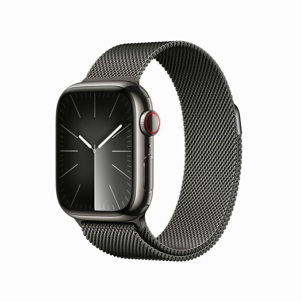 Apple Watch Series 9 Smartwatch i Sort Grafit - Uovertruffen Pris!