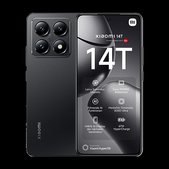 Xiaomi 14T (256GB Sort) - Uden abonnement til salg!
