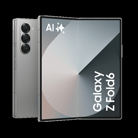 Samsung Galaxy Z Fold6 5G (1024GB, Sølv) - Uden Abonnement