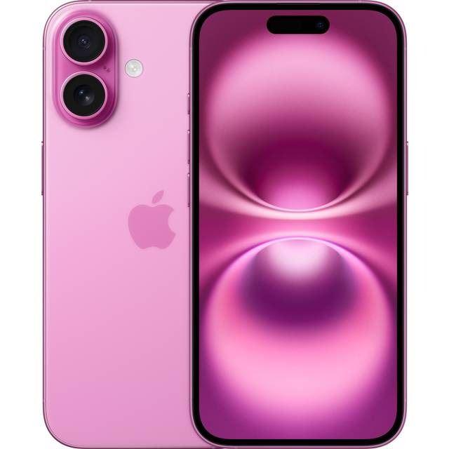 Apple iPhone 16 (128GB) Pink - Uden abonnement!