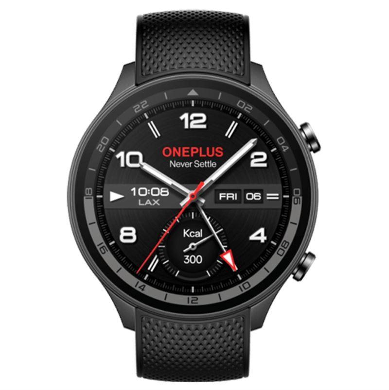 OnePlus Watch 2R (32GB, Grå) - Ingen abonnement!