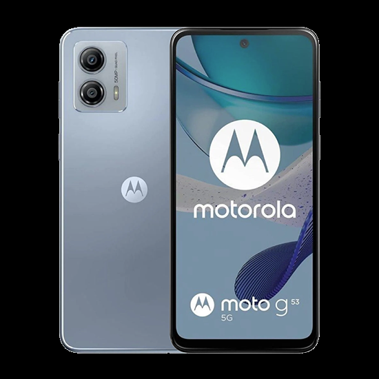 Motorola Moto G53 (128GB) - Sølv, uden abonnement