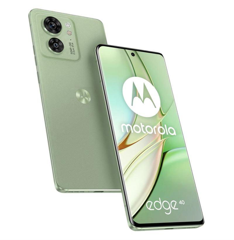 Motorola Moto Edge 40 5G (256GB Nebula Green) Uden Abonnement