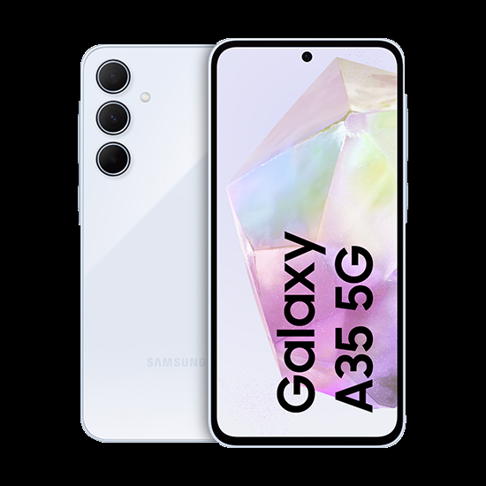 Samsung Galaxy A35 5G (128GB) - Uden abonnement, Isblå