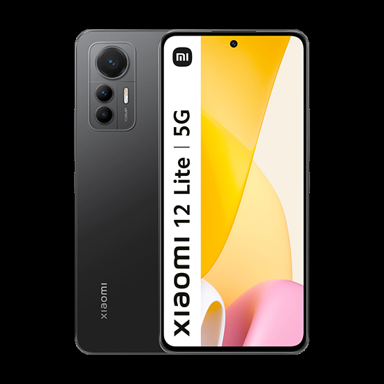 Xiaomi 12 Lite 5G (128GB, Sort) - Uden abonnement!