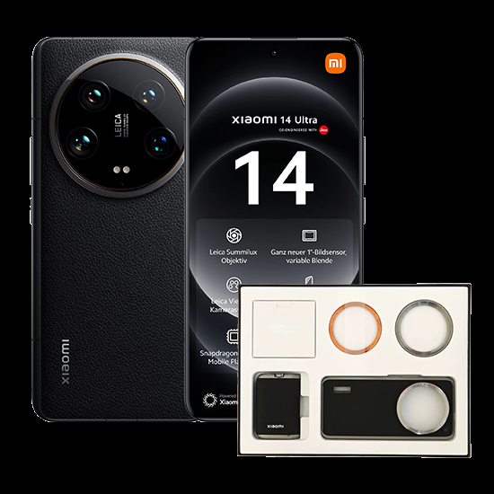 Xiaomi 14 Ultra 5G (512GB Sort) + Fotografi Sæt på tilbud