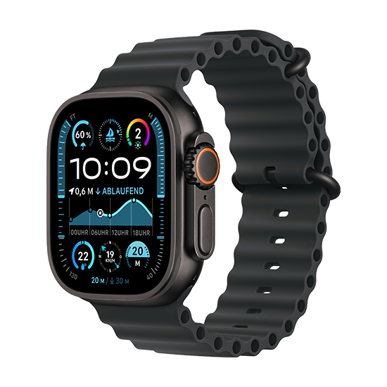 Apple Watch Ultra 2 LTE 49mm med Titan Cover og Ocean Band