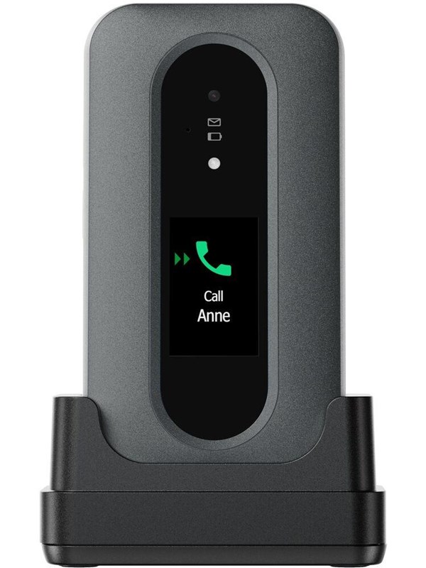 Doro Leva L31 4G Mobiltelefon i Grafit - Tilbud!
