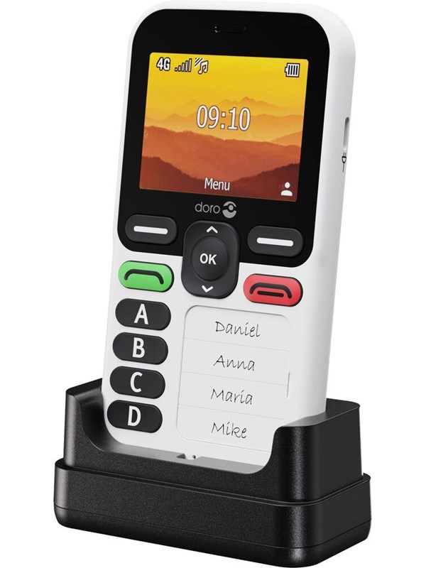 Doro Leva X10 4G - Sikker mobil til demens og hukommelse