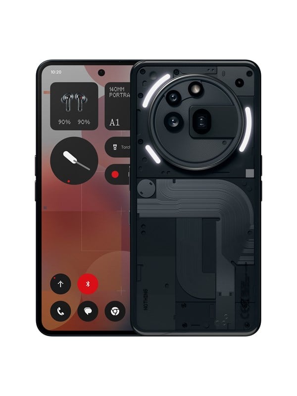 Nothing Phone (3a) Pro 256GB - Black, 12GB RAM, 5G