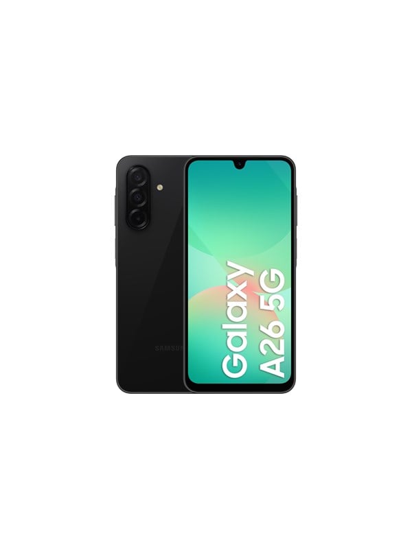 Samsung Galaxy A26 5G 128GB - Sort Mobiltelefon på tilbud