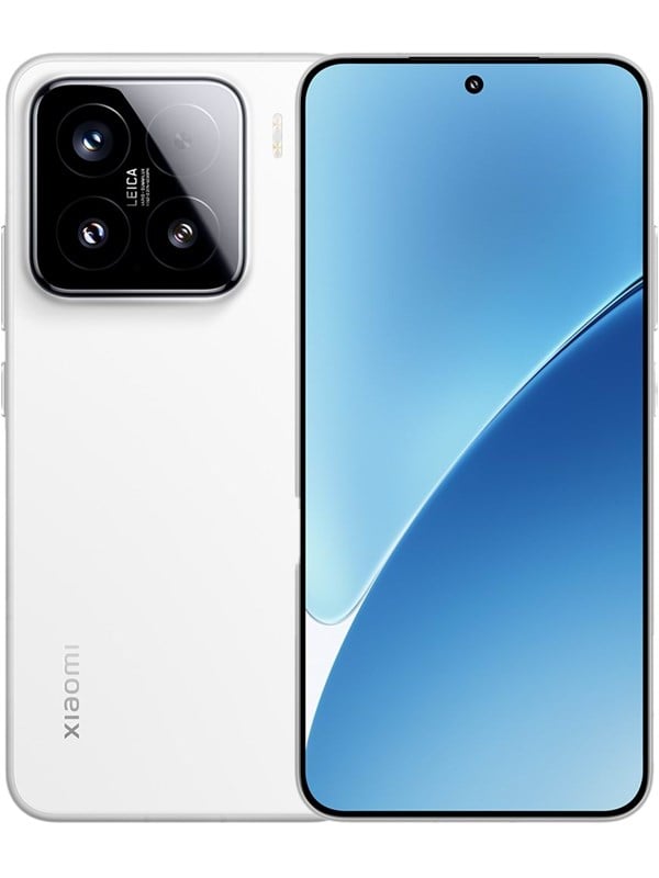 Xiaomi 15 - 256GB, 12GB RAM, Hvid, 5G Mobiltelefon