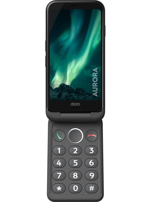 Doro Aurora A21 64GB - Mobil med baggrundsbelyst tastatur