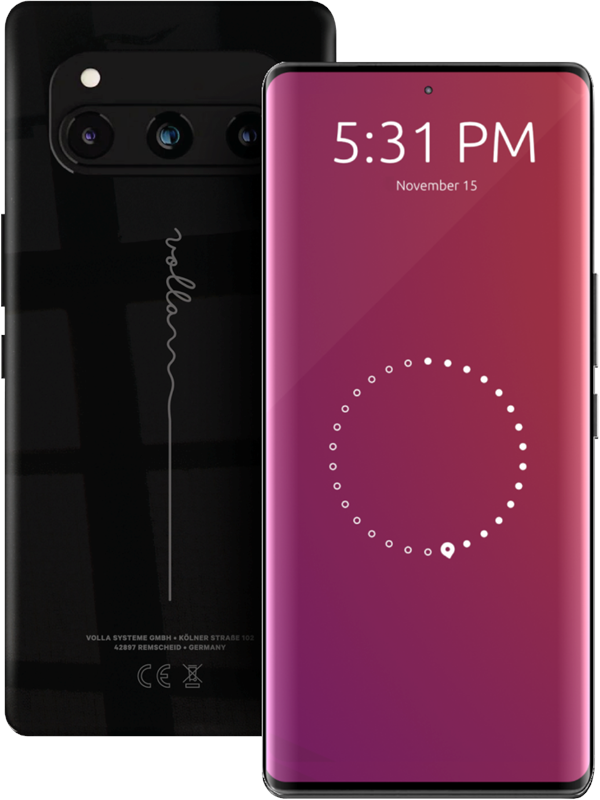 Volla Phone Quintus med Ubuntu Touch - Flagship Smartphone