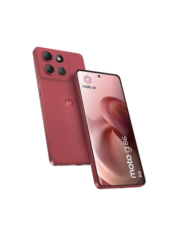 Moto G86 Power 512GB, 8GB RAM - Crystanthemum Mobiltelefon