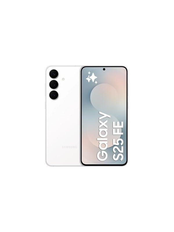 Samsung Galaxy S25 FE 256GB 8GB Hvid - Fantastisk Tilbud!