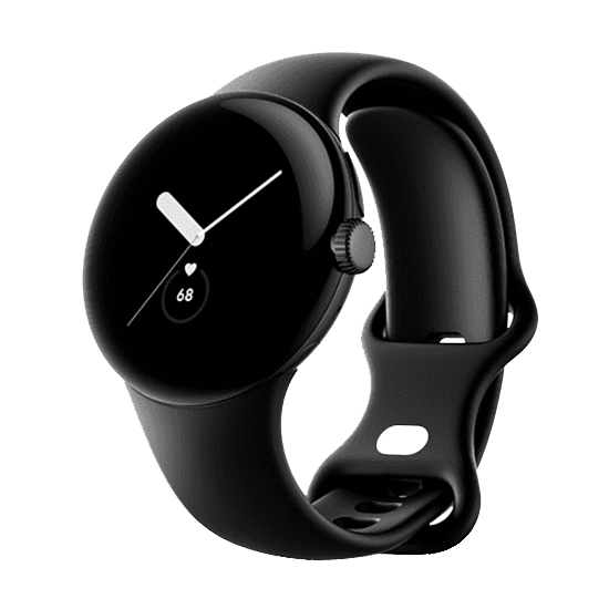 Google Pixel Watch 41mm i Obsidian Black på tilbud