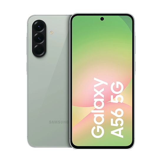 Samsung Galaxy A56 5G (256GB, Oliven) - Uden abonnement