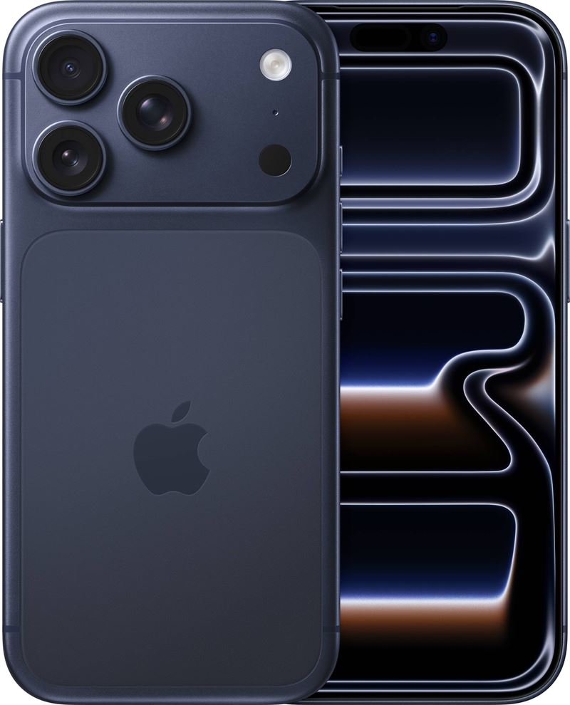 Apple iPhone 17 Pro 5G (1024GB, Mørkeblå) - Uden Abonnement