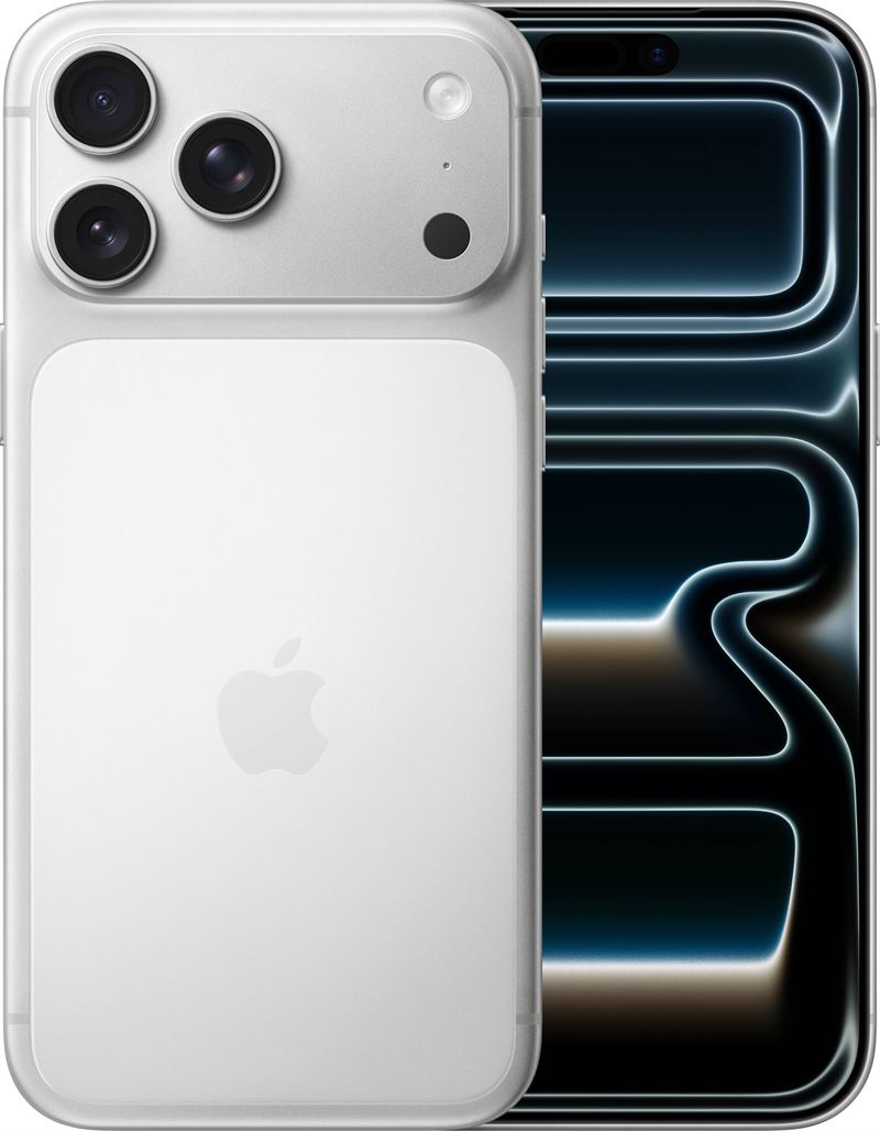 Apple iPhone 17 Pro 5G (1024GB, Sølv) - Uden abonnement