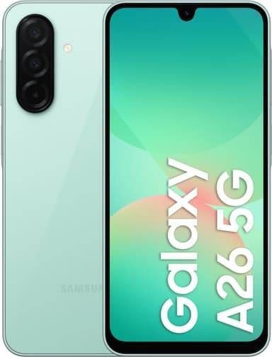 Samsung Galaxy A26 5G (256GB, Mint) - Uden abonnement