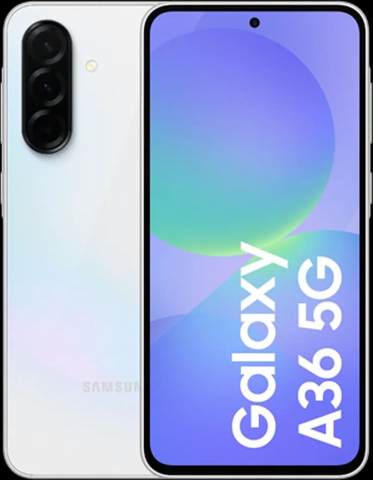 Samsung Galaxy A36 5G (128GB, Hvid) - Uden abonnement