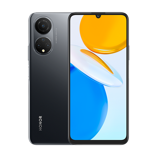Honor X7 4G Mobiltelefon (128GB, Sort) - Uden Abonnement