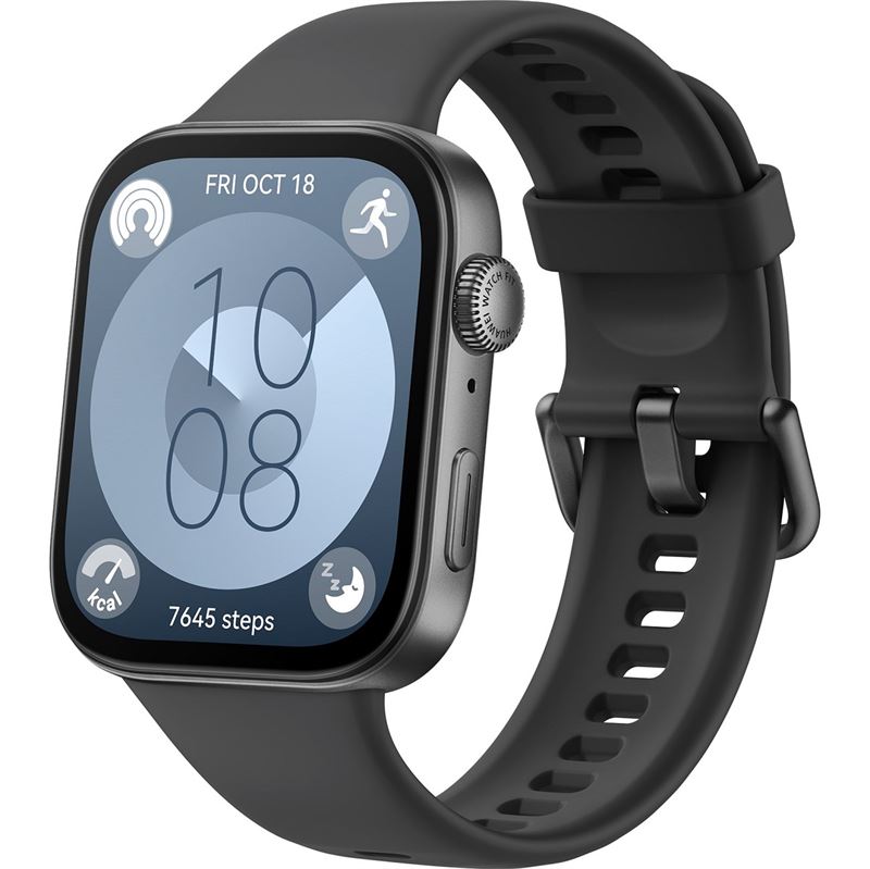 Huawei Watch Fit 3 - Smartwatch i sort til salg!