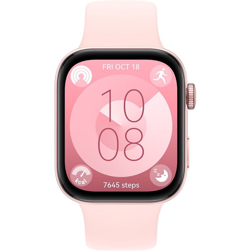 Huawei Watch Fit 3 - Smartwatch i Pink til Salg!