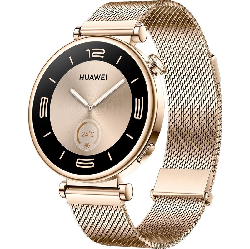 Huawei Watch GT4 41mm (Aurora B19M), Guld - Black Friday tilbud