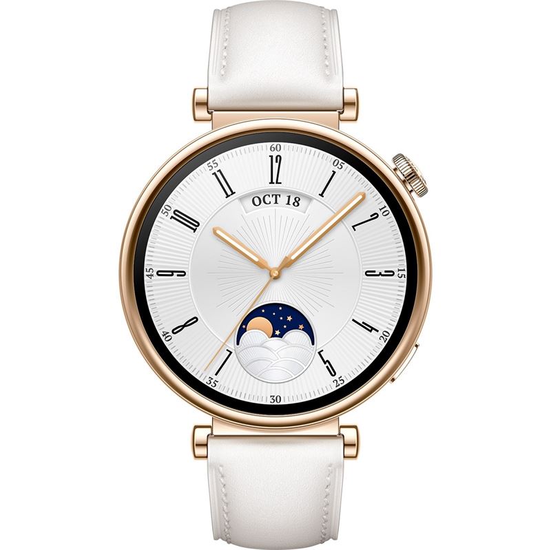 Huawei Watch GT4 41mm - Hvid Smartwatch på tilbud